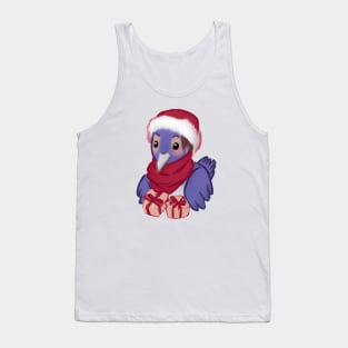 Cute Pigeon Drawing Tank Top